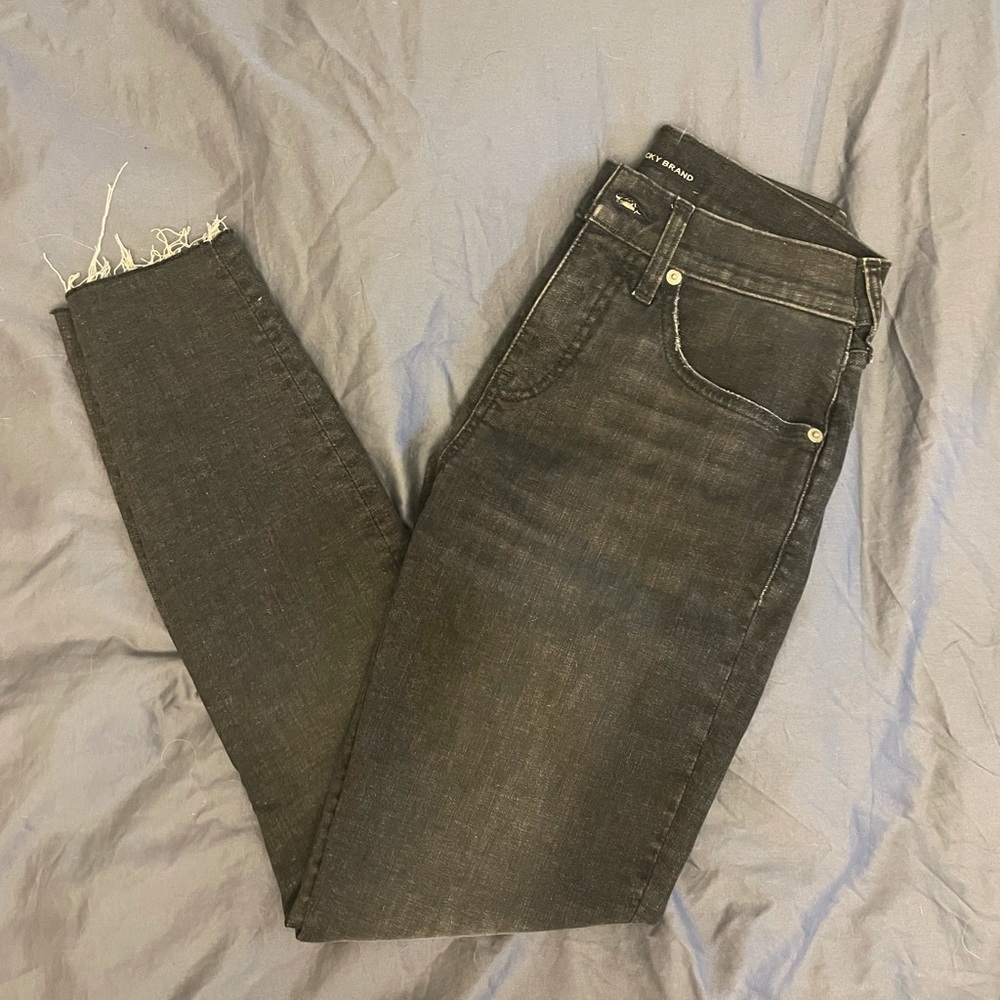 Lucky brand black jeans size 26